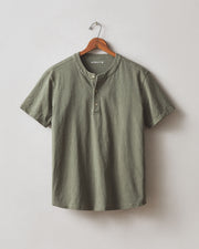 men's broken-in premium slub henley tee